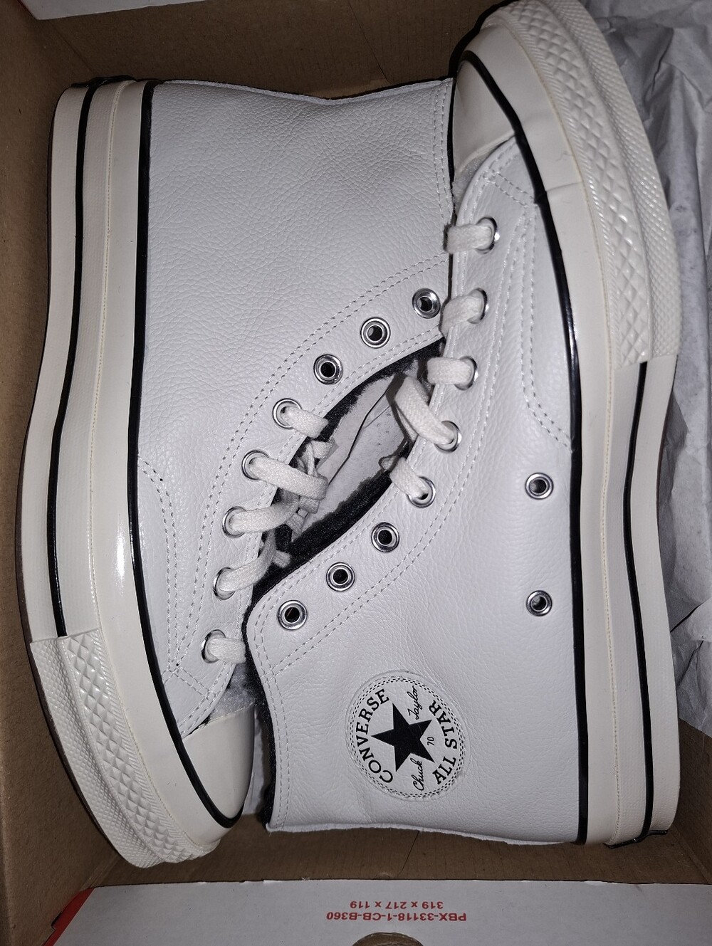 BRAND NEW LIMITED EDITION CONVERSE WINTER WHITE HIGH TOP